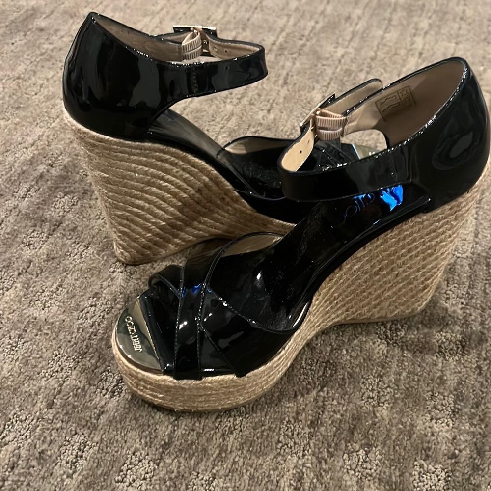 Jimmy Choo platform shoes